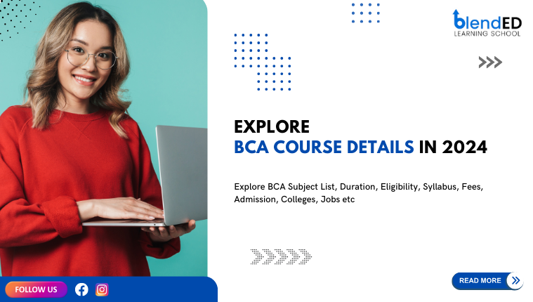 BCA Course details 2024