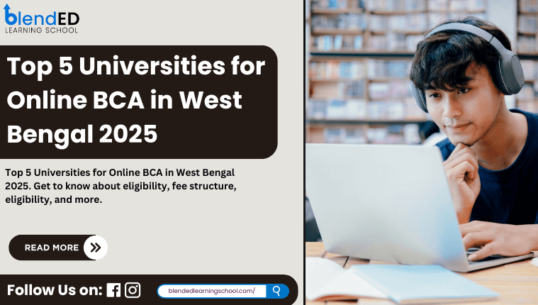 Top 5 Universities for Online BCA in West Bengal 2025